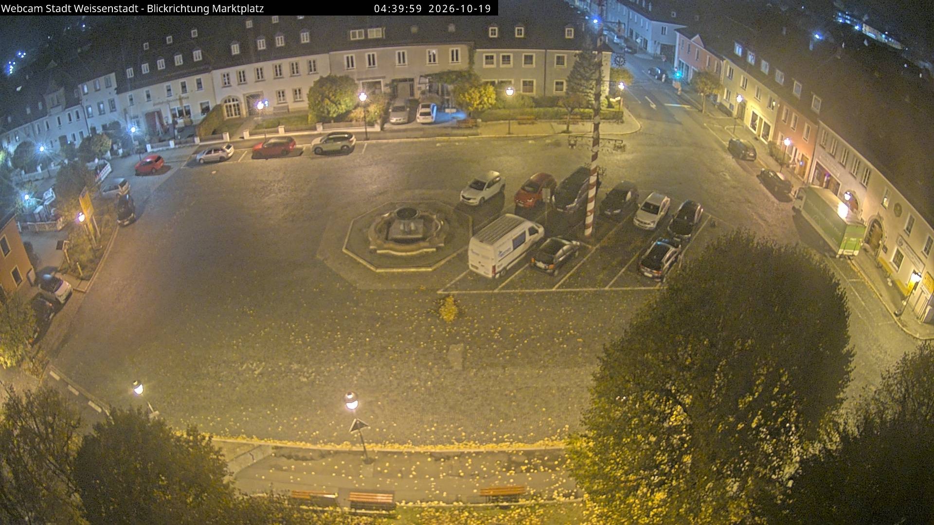 Archiv Foto Webcam Marktplatz Weißenstadt