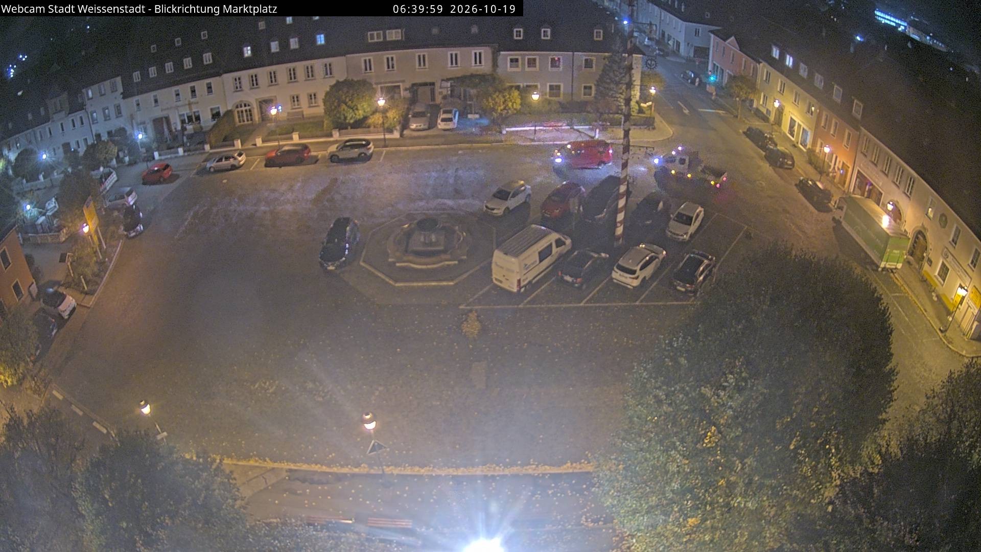 Archiv Foto Webcam Marktplatz Weißenstadt