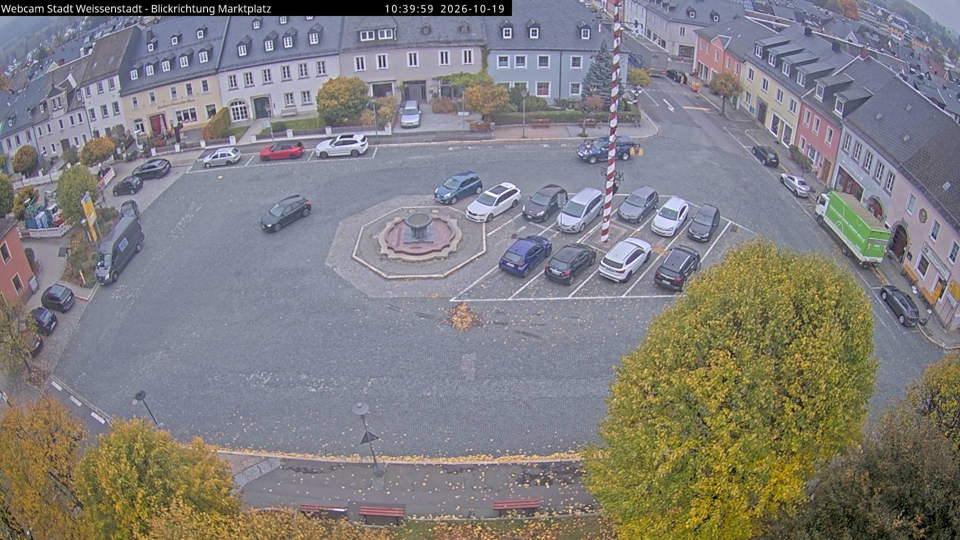 Archiv Foto Webcam Marktplatz Weißenstadt