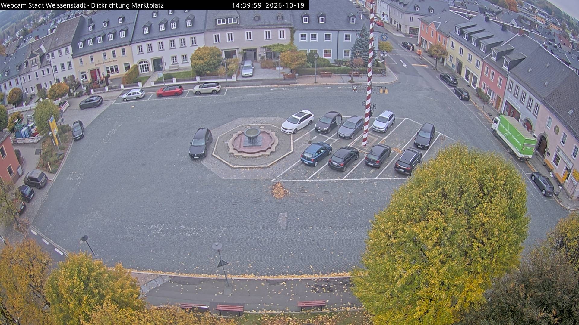 Archiv Foto Webcam Marktplatz Weißenstadt