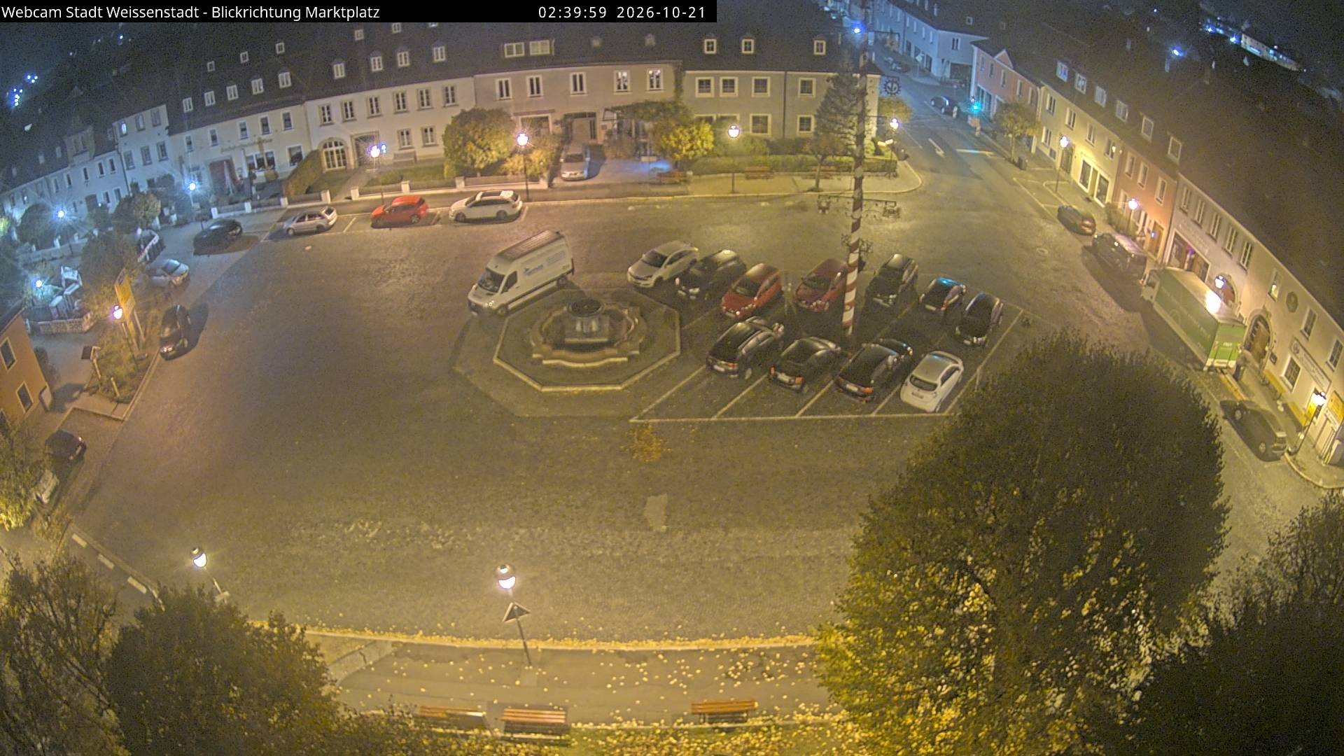 Archiv Foto Webcam Marktplatz Weißenstadt