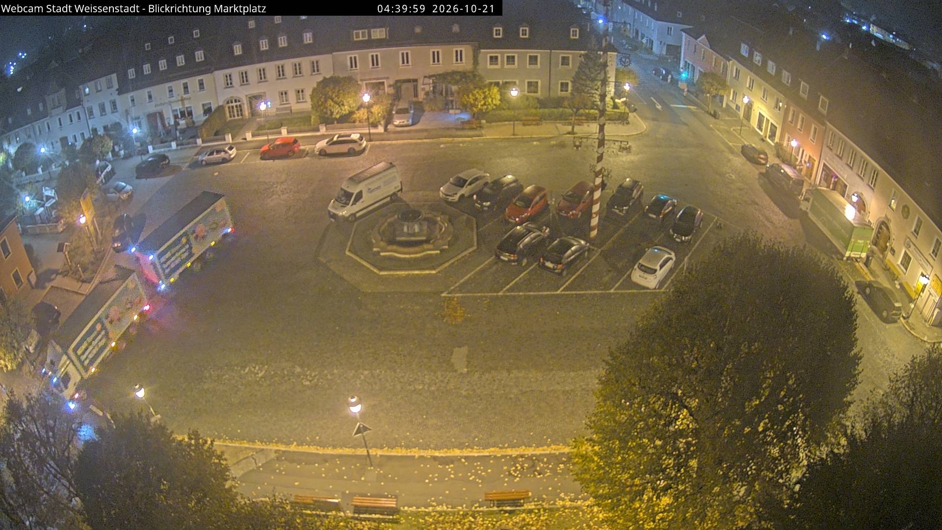 Archiv Foto Webcam Marktplatz Weißenstadt