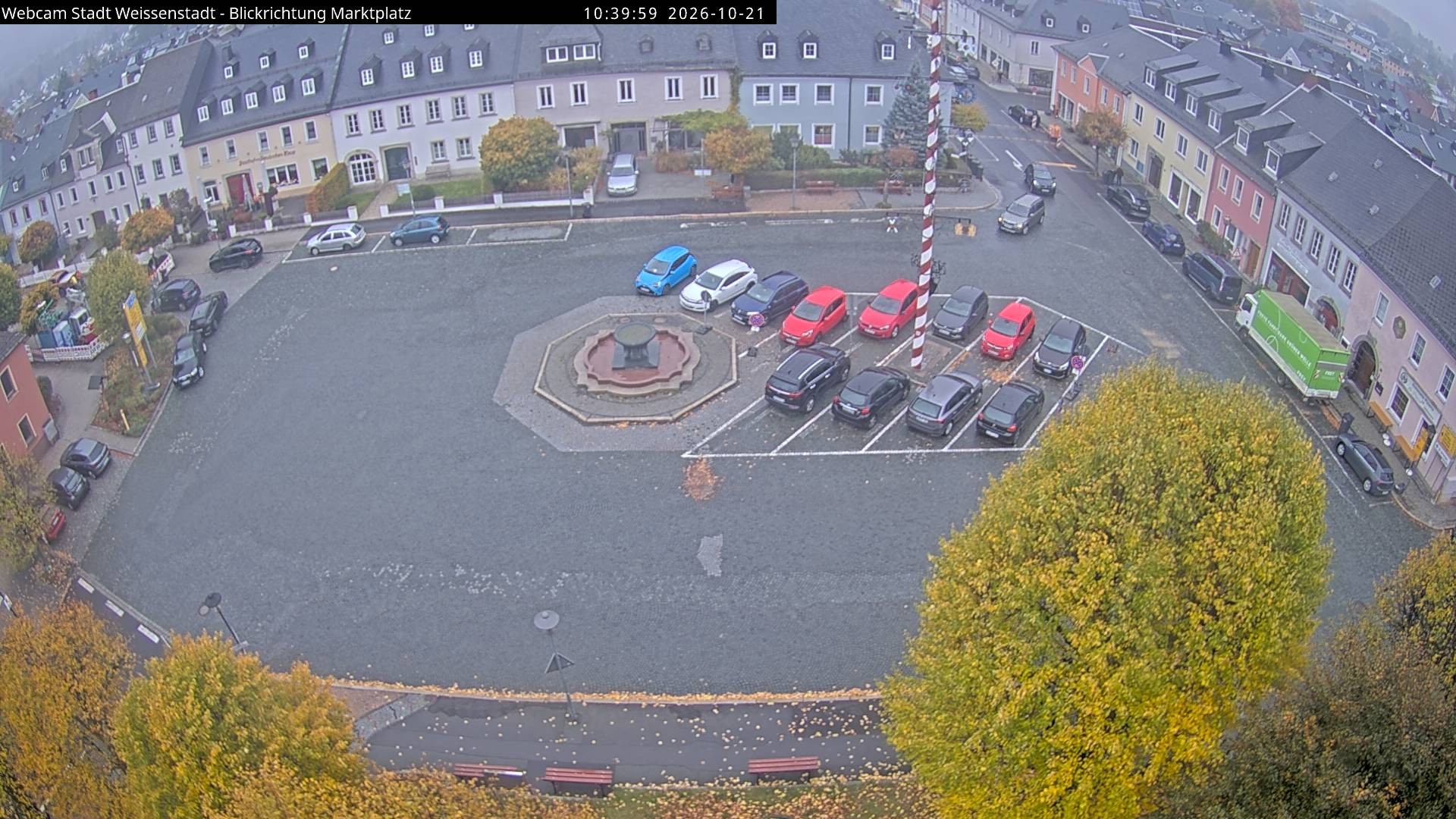 Archiv Foto Webcam Marktplatz Weißenstadt