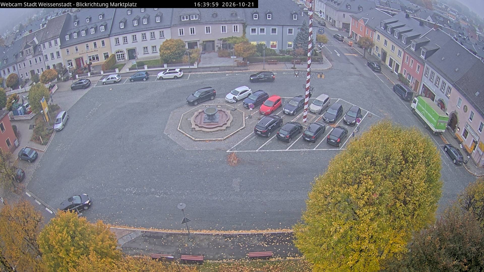 Archiv Foto Webcam Marktplatz Weißenstadt