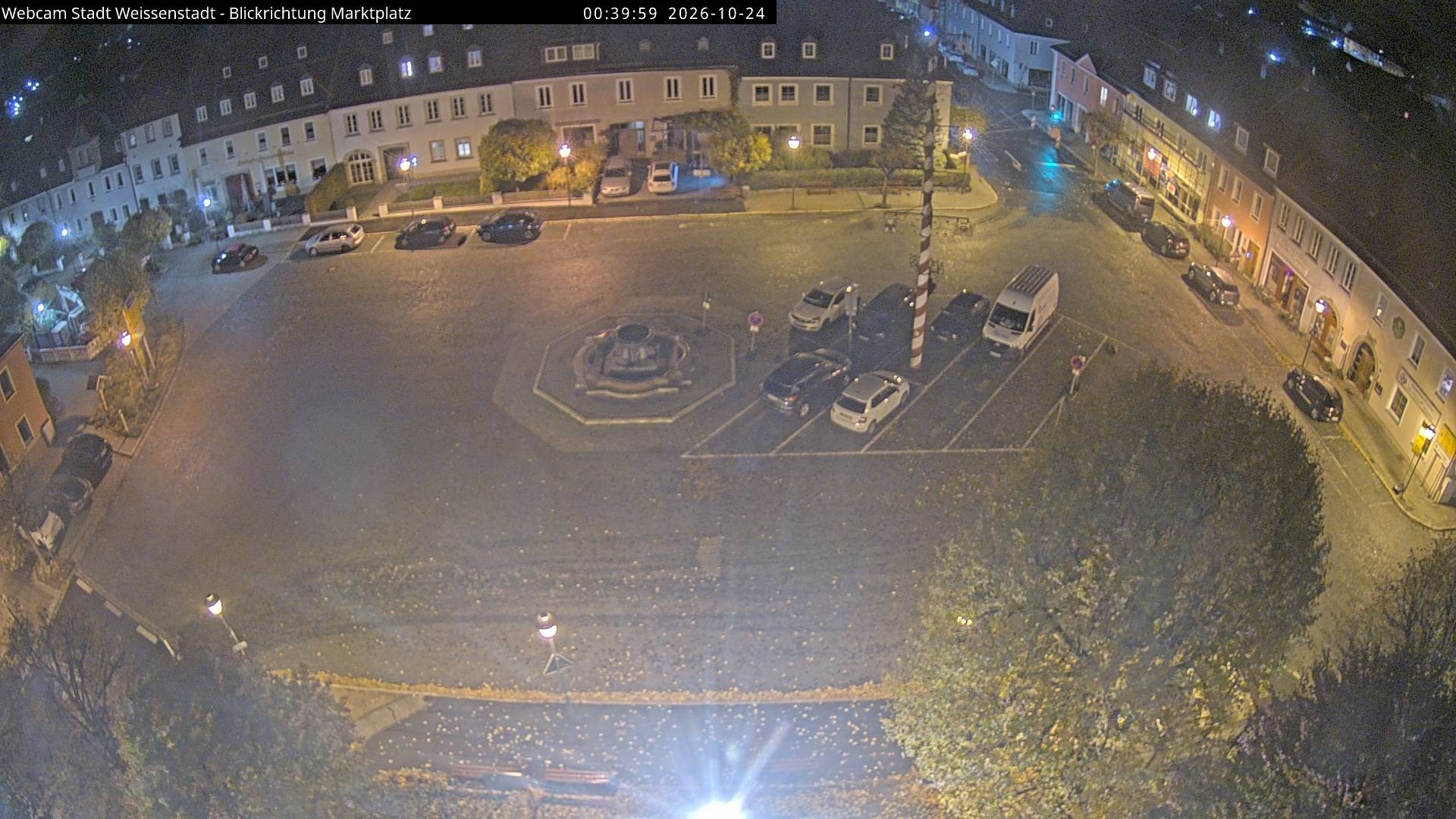 Archiv Foto Webcam Marktplatz Weißenstadt