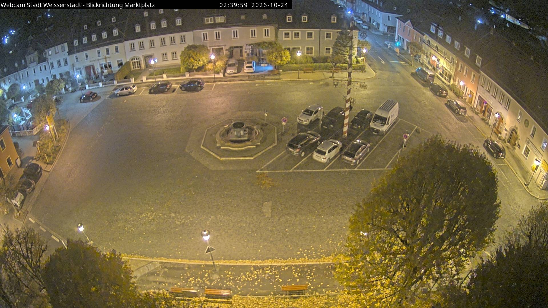 Archiv Foto Webcam Marktplatz Weißenstadt