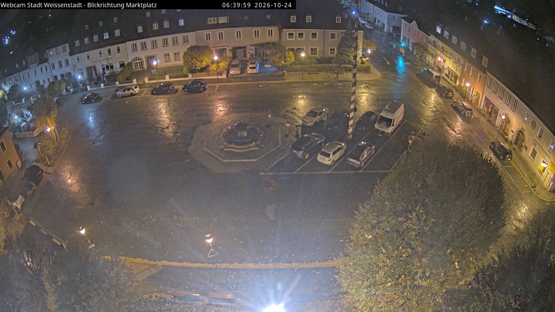 Archiv Foto Webcam Marktplatz Weißenstadt