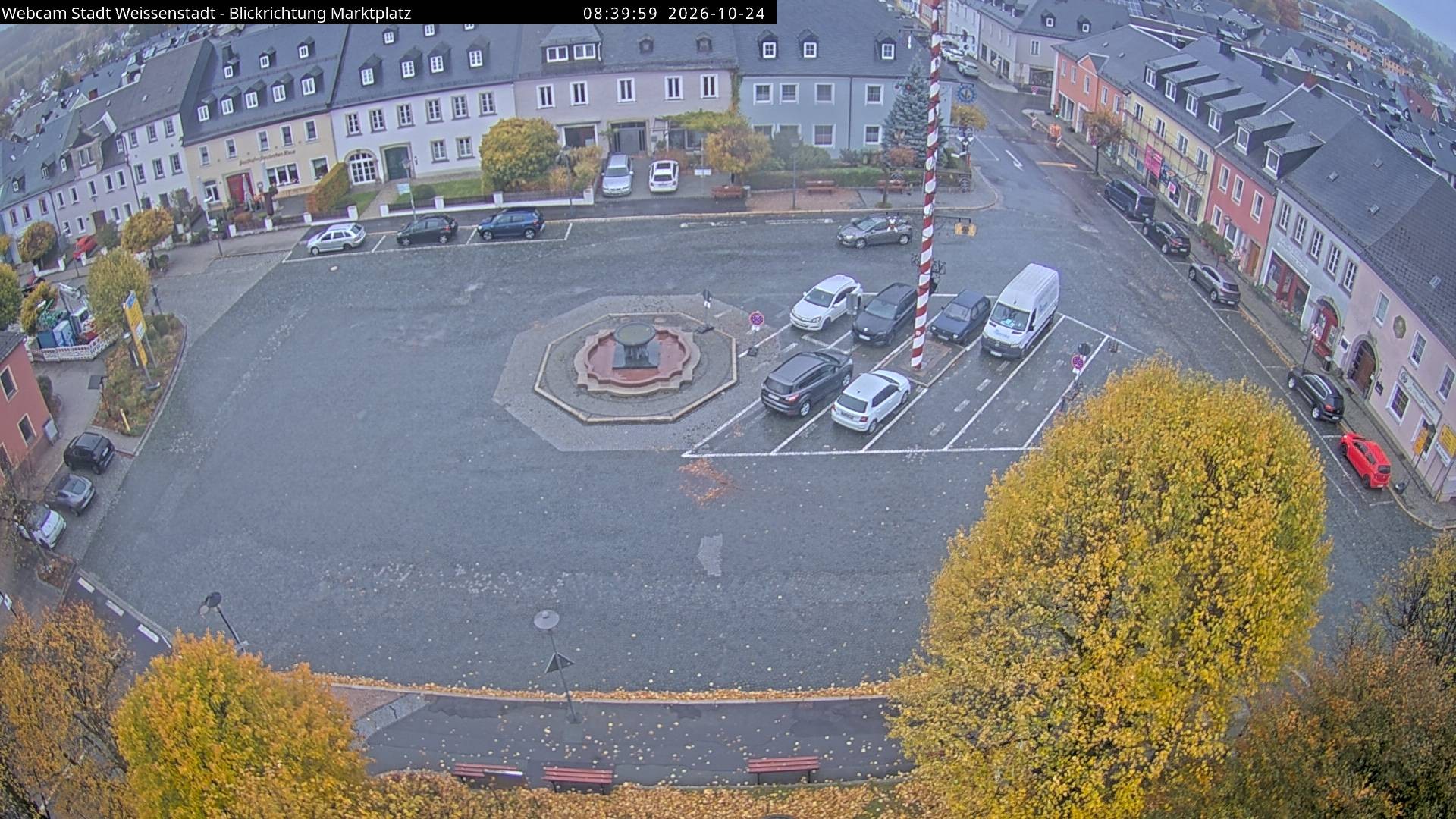 Archiv Foto Webcam Marktplatz Weißenstadt