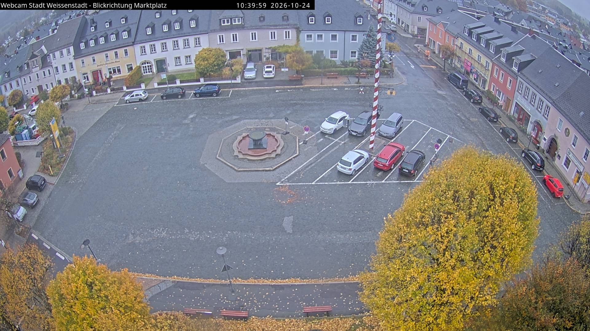 Archiv Foto Webcam Marktplatz Weißenstadt