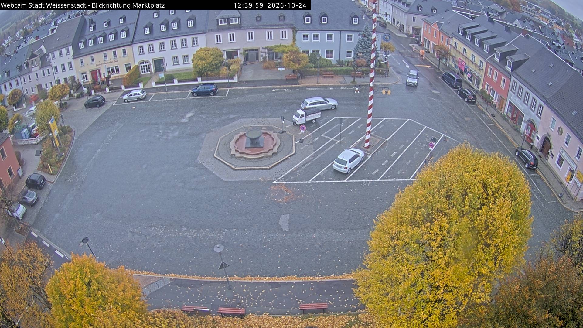 Archiv Foto Webcam Marktplatz Weißenstadt