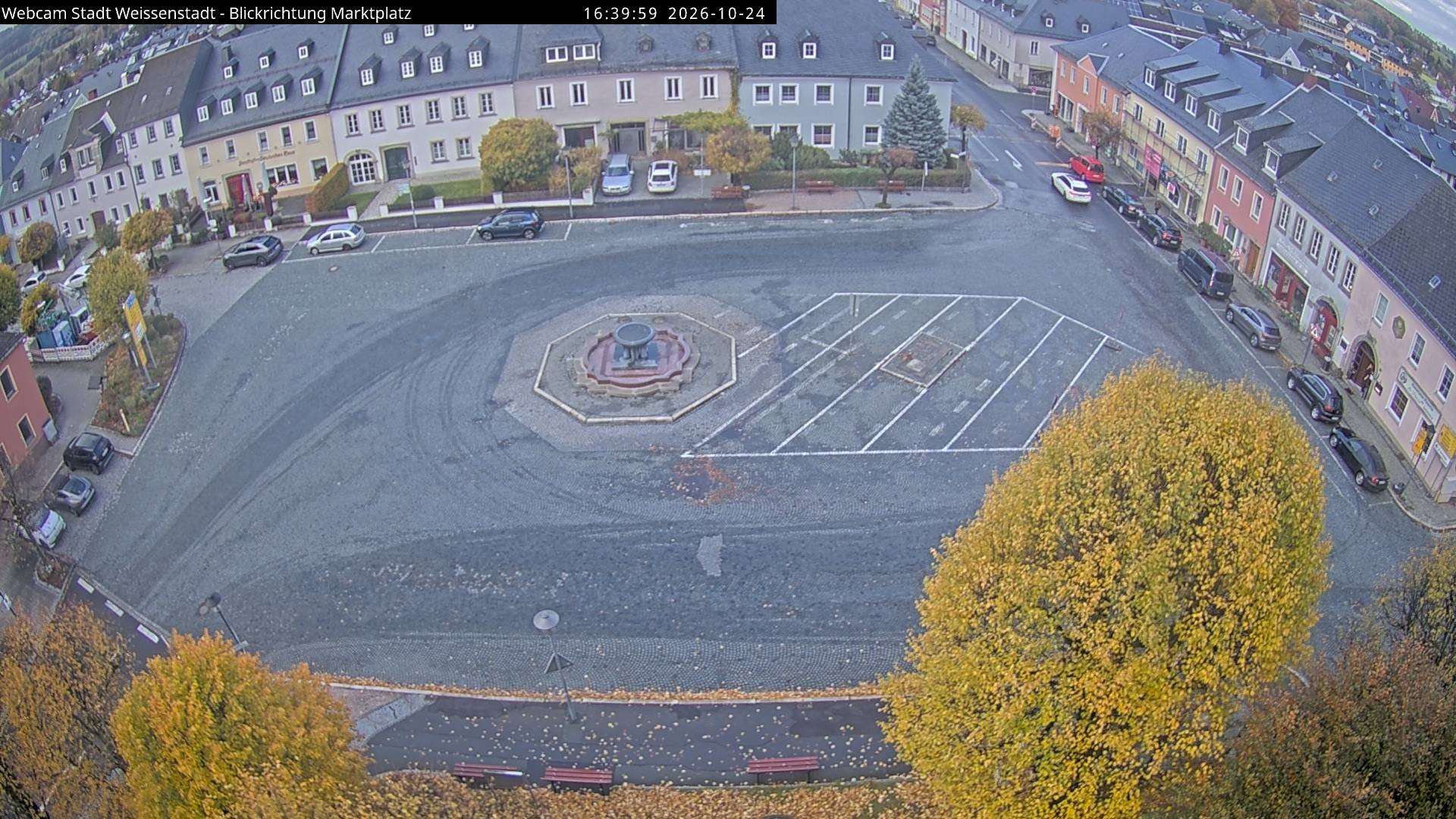 Archiv Foto Webcam Marktplatz Weißenstadt