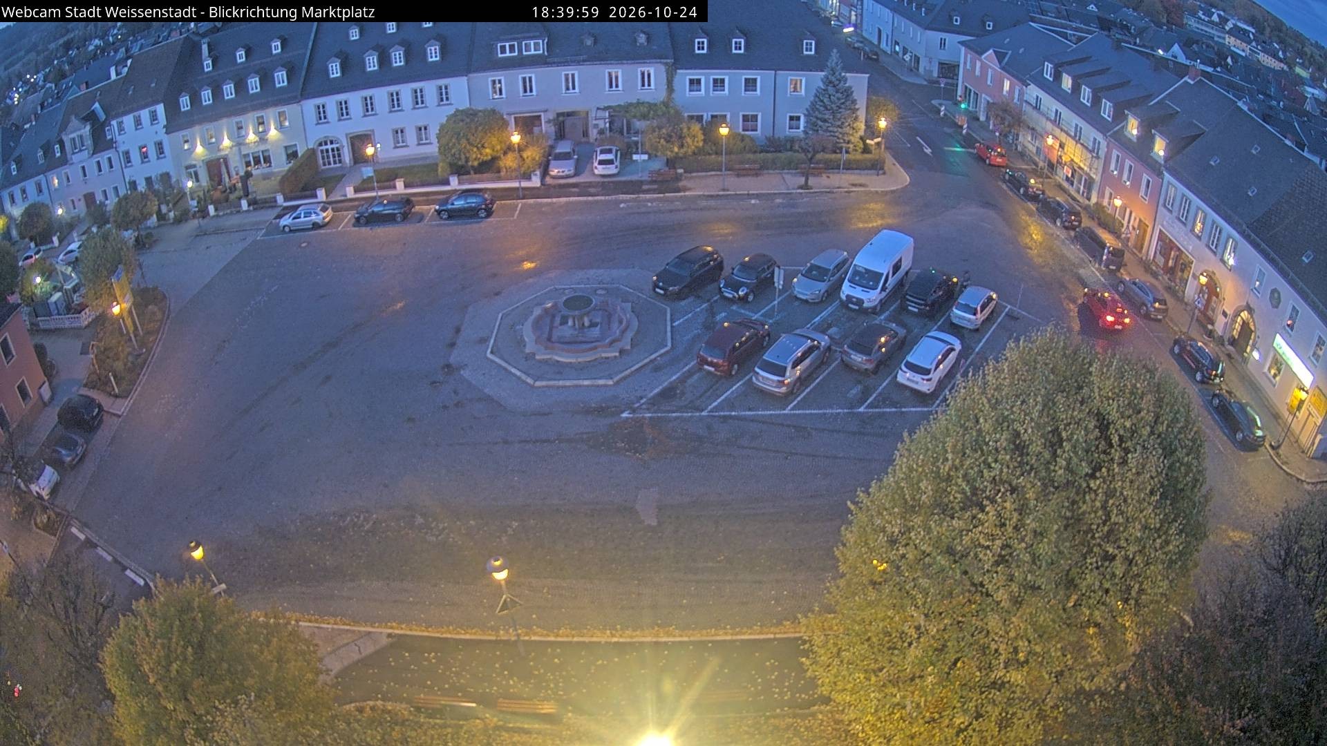 Archiv Foto Webcam Marktplatz Weißenstadt