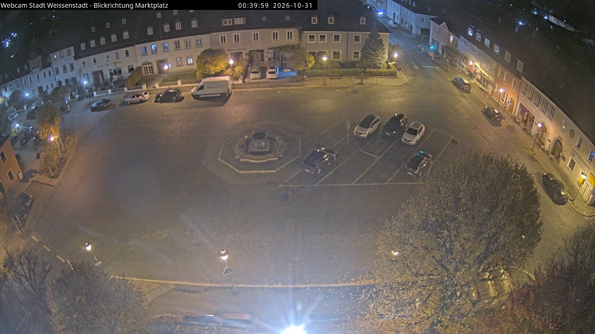 Archiv Foto Webcam Marktplatz Weißenstadt