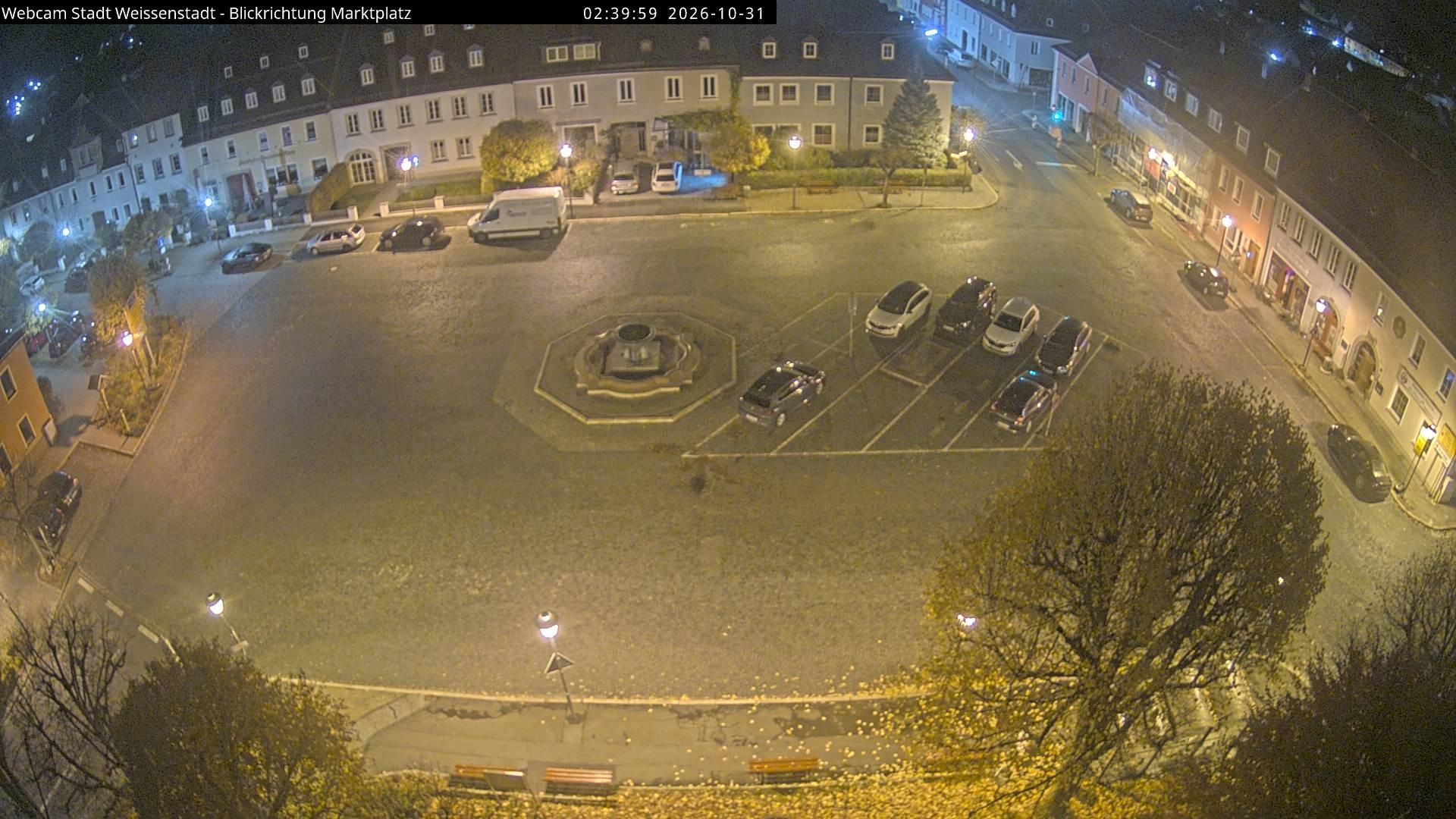 Archiv Foto Webcam Marktplatz Weißenstadt