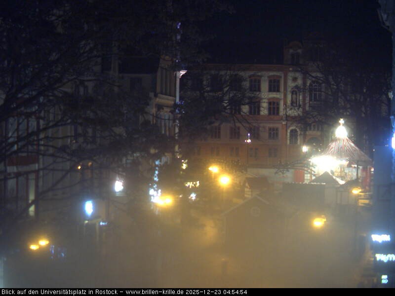 Archiv Foto Webcam Rostock - Universitätsplatz