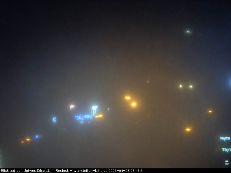 Archiv Foto Webcam Rostock - Universitätsplatz