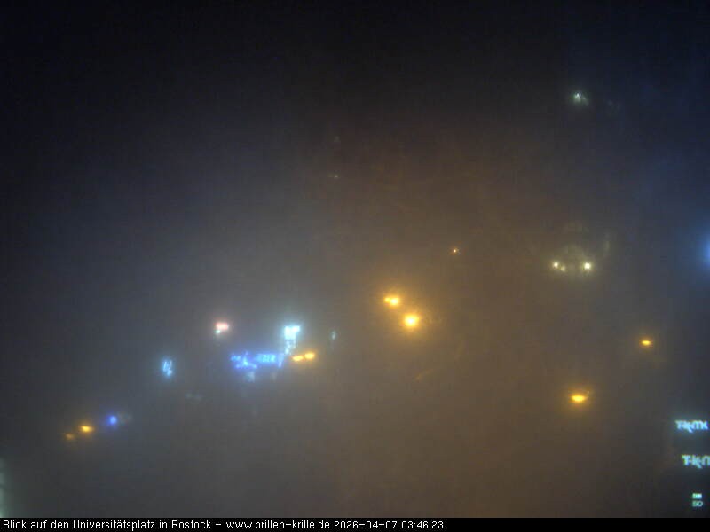 Archived image Webcam Rostock (University square)