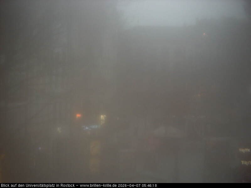 Archived image Webcam Rostock (University square)