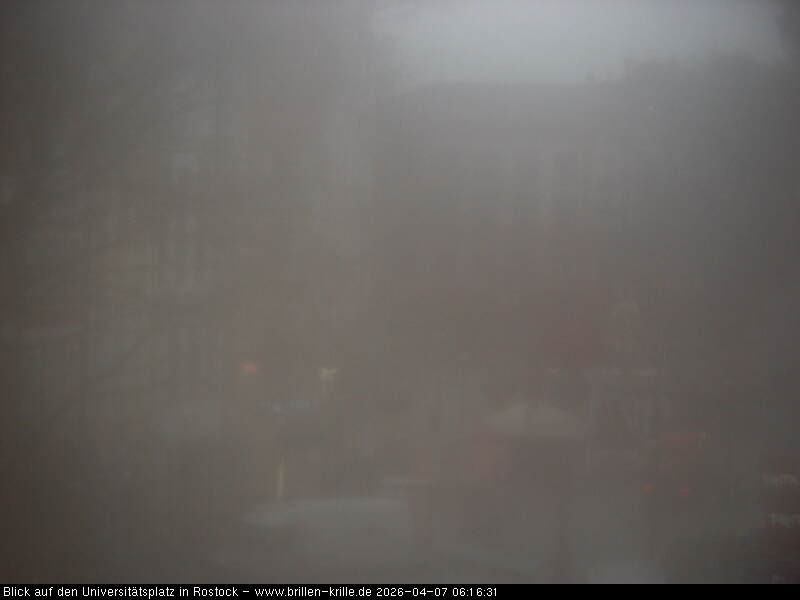 Archived image Webcam Rostock (University square)