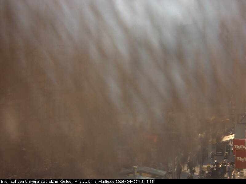 Archived image Webcam Rostock (University square)