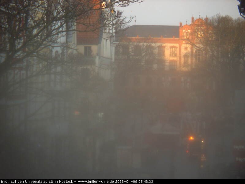 Archiv Foto Webcam Rostock - Universitätsplatz