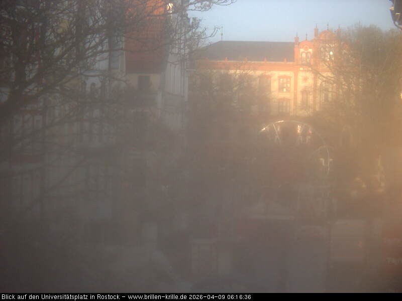 Archiv Foto Webcam Rostock - Universitätsplatz