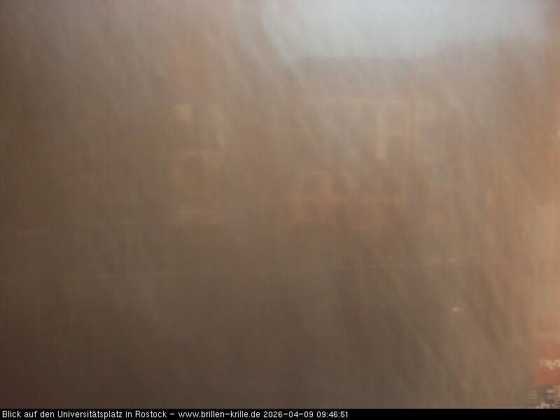 Archiv Foto Webcam Rostock - Universitätsplatz