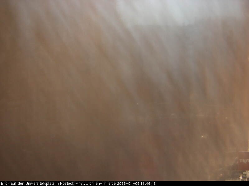 Archiv Foto Webcam Rostock - Universitätsplatz