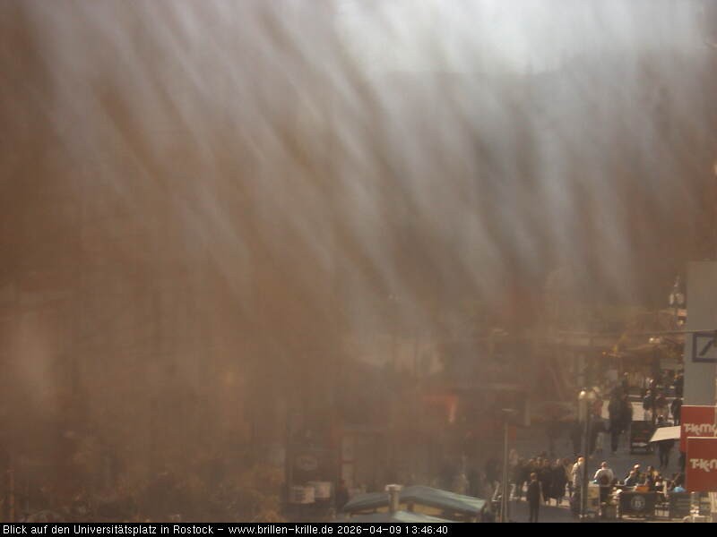 Archiv Foto Webcam Rostock - Universitätsplatz