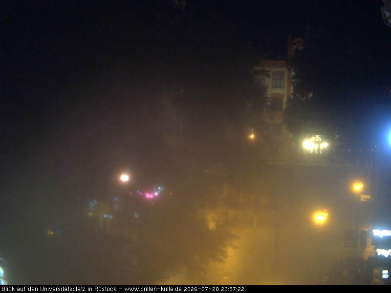 Archiv Foto Webcam Rostock - Universitätsplatz