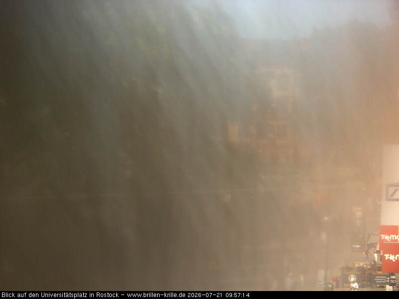 Archiv Foto Webcam Rostock - Universitätsplatz