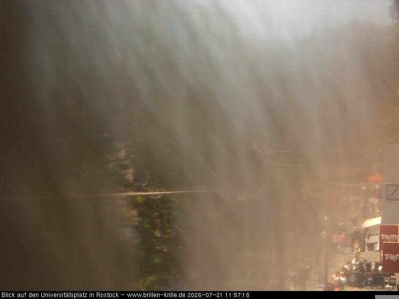 Archiv Foto Webcam Rostock - Universitätsplatz