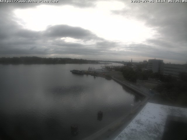 Archiv Foto Webcam Rostock - Hafen