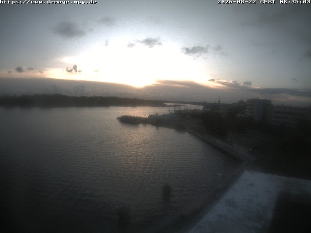 Archived image Webcam Rostock - Harbor