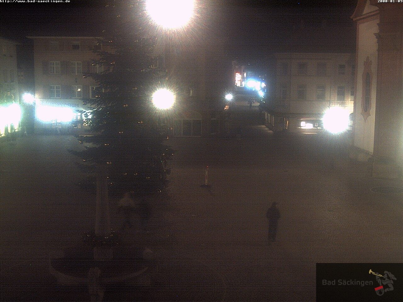 Archiv Foto Webcam Bad Säckingen: Münsterplatz