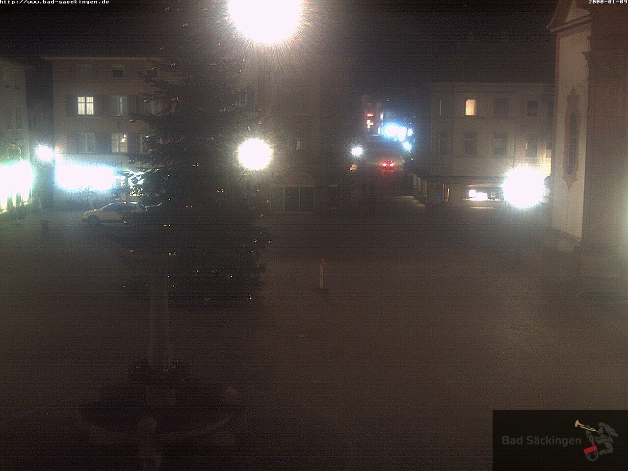 Archiv Foto Webcam Bad Säckingen: Münsterplatz