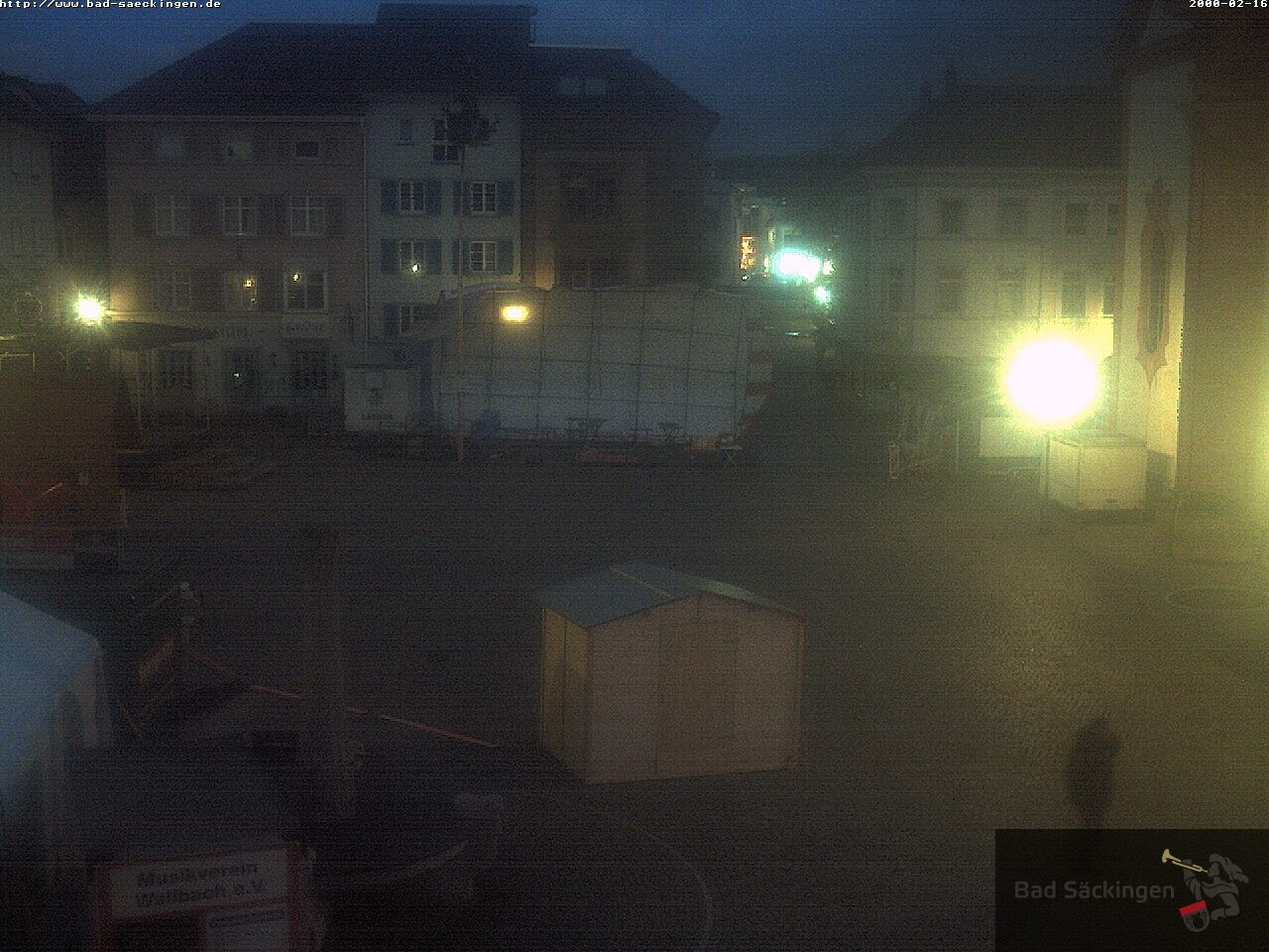 Archiv Foto Webcam Bad Säckingen: Münsterplatz