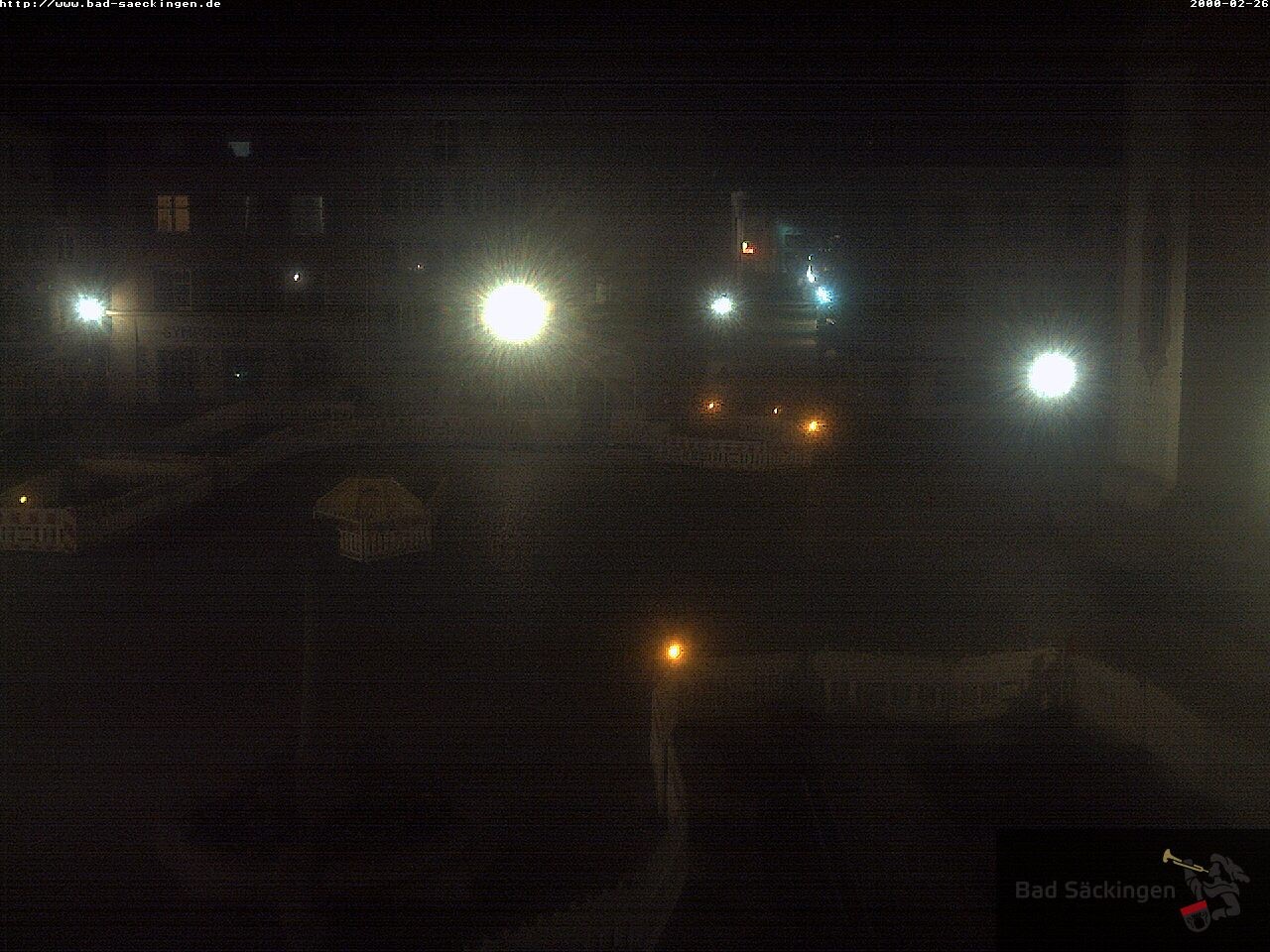 Archived image Webcam Bad Säckingen, Black Forest