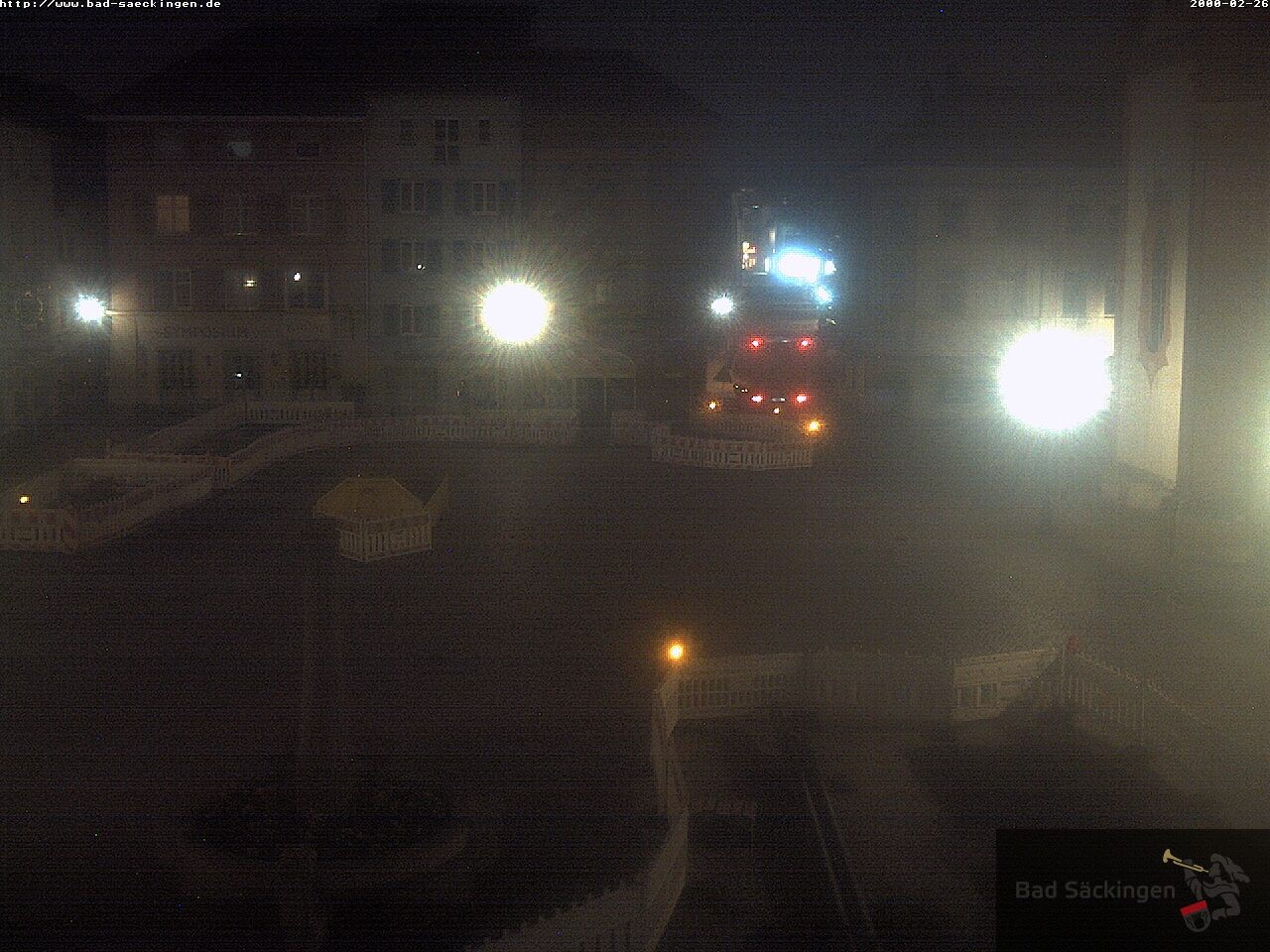 Archived image Webcam Bad Säckingen, Black Forest