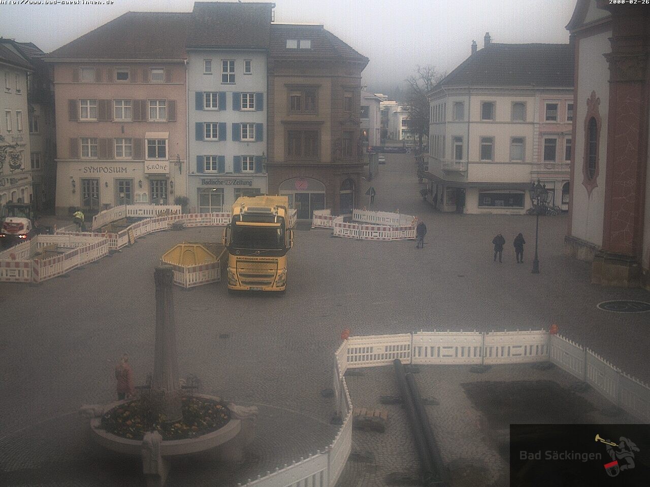Archived image Webcam Bad Säckingen, Black Forest