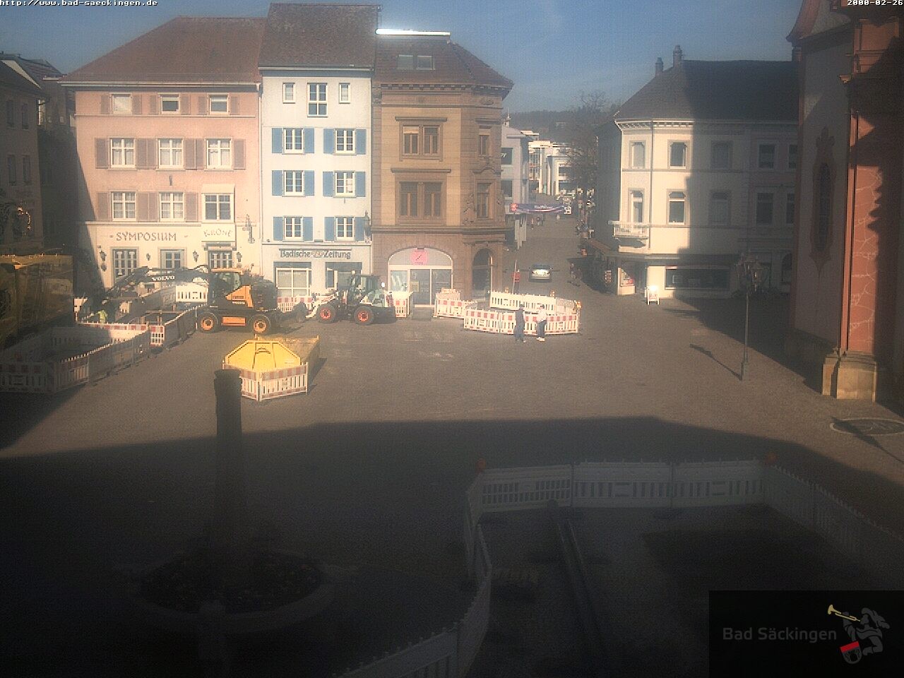 Archived image Webcam Bad Säckingen, Black Forest