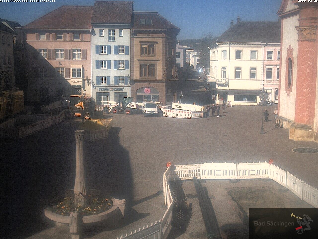 Archived image Webcam Bad Säckingen, Black Forest