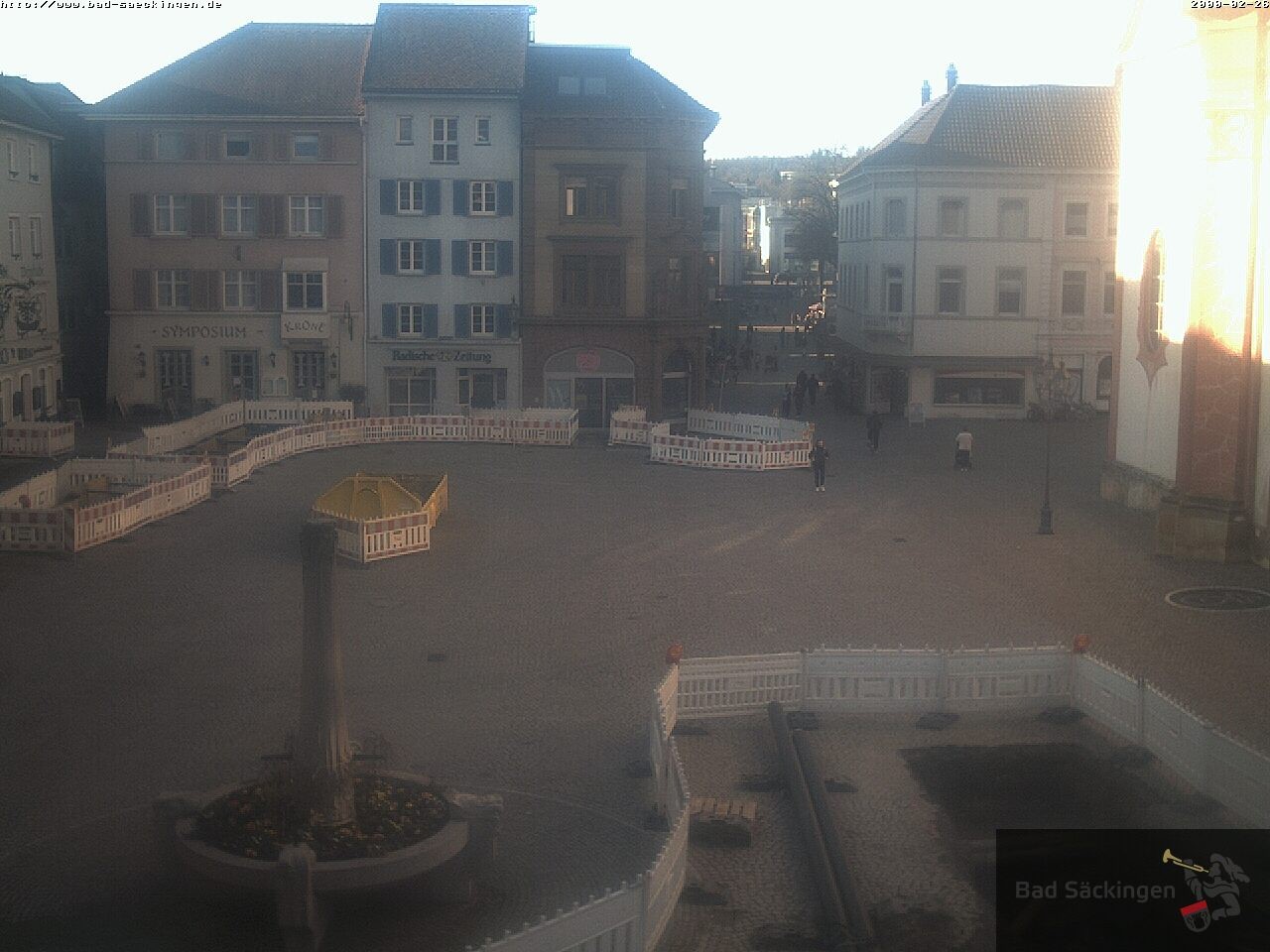 Archived image Webcam Bad Säckingen, Black Forest