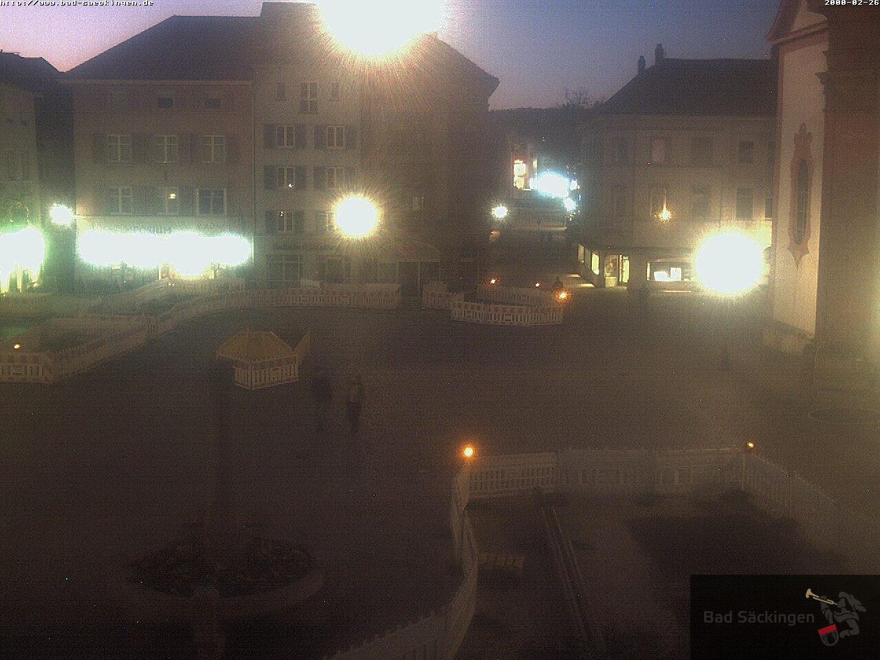 Archived image Webcam Bad Säckingen, Black Forest