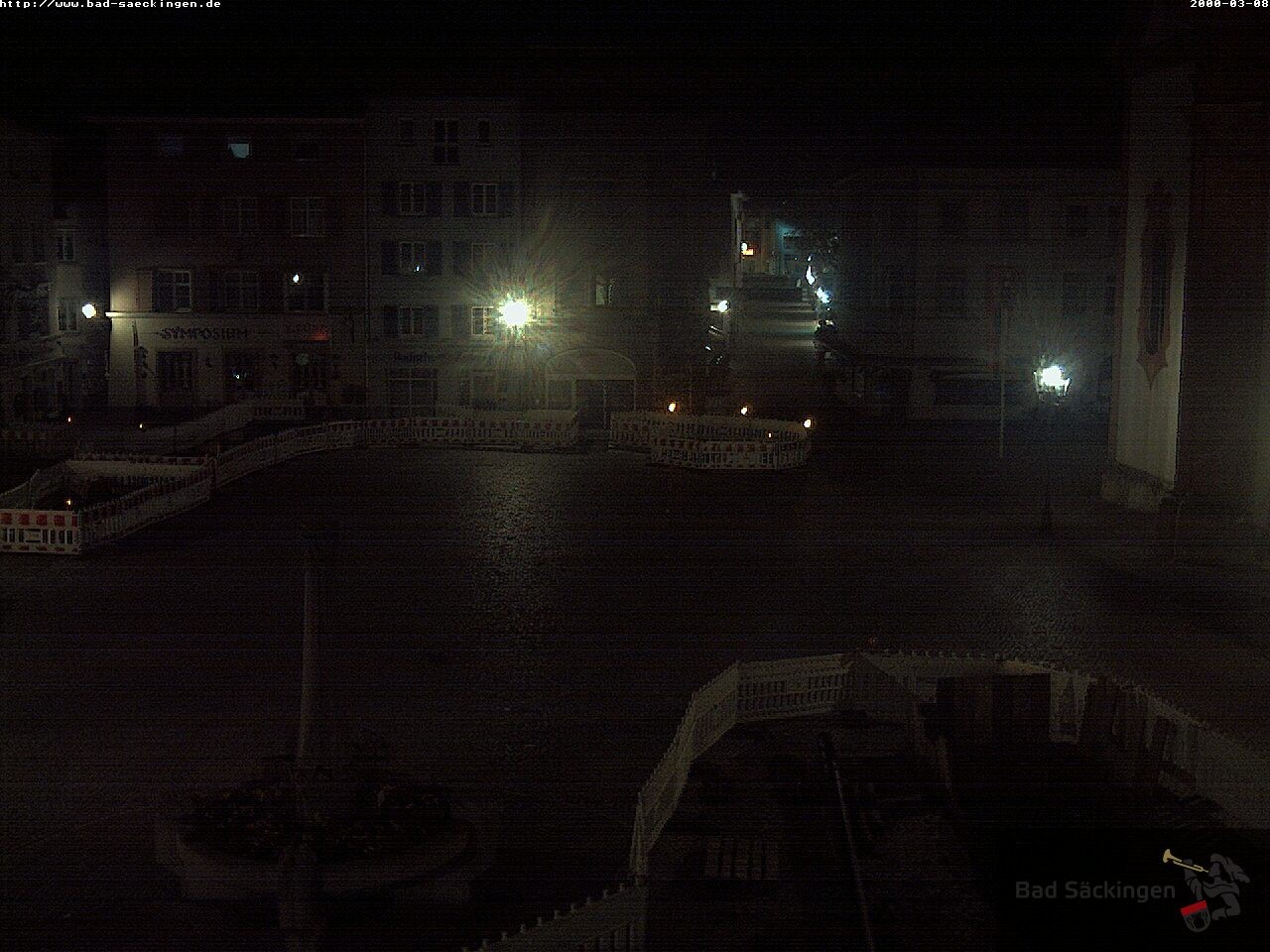 Archiv Foto Webcam Bad Säckingen: Münsterplatz