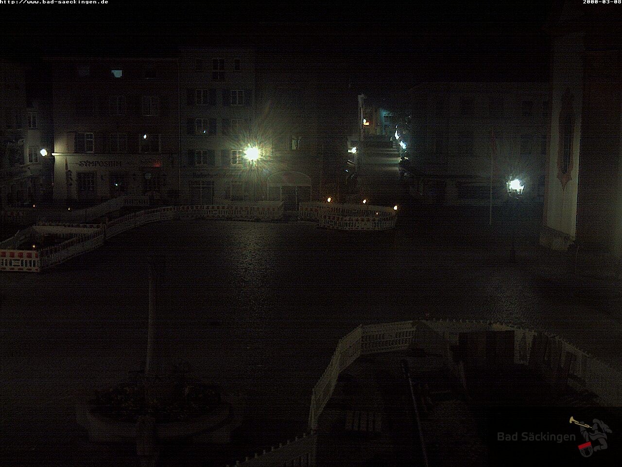 Archiv Foto Webcam Bad Säckingen: Münsterplatz