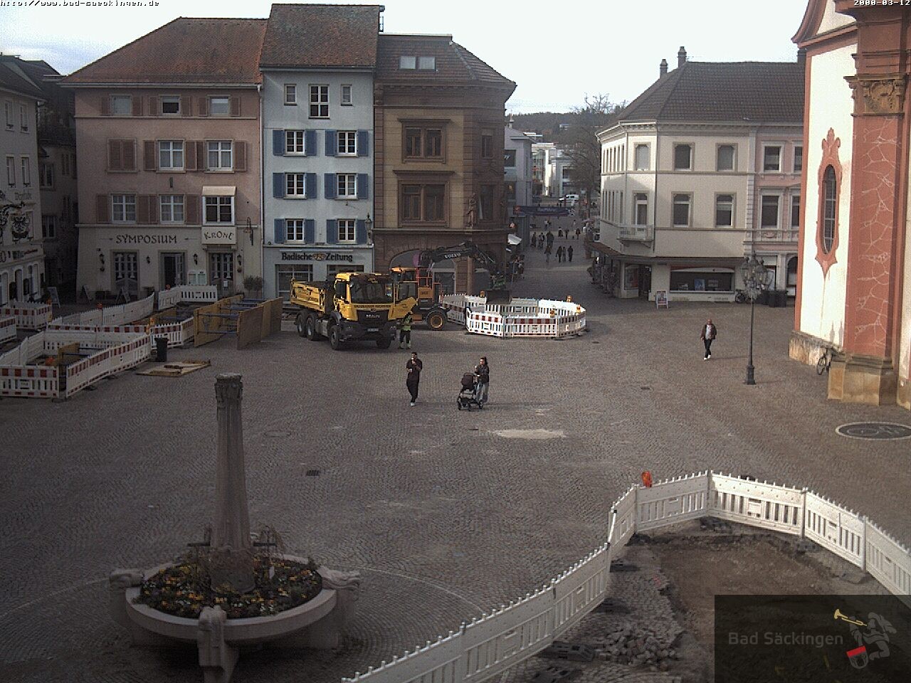 Archived image Webcam Bad Säckingen, Black Forest