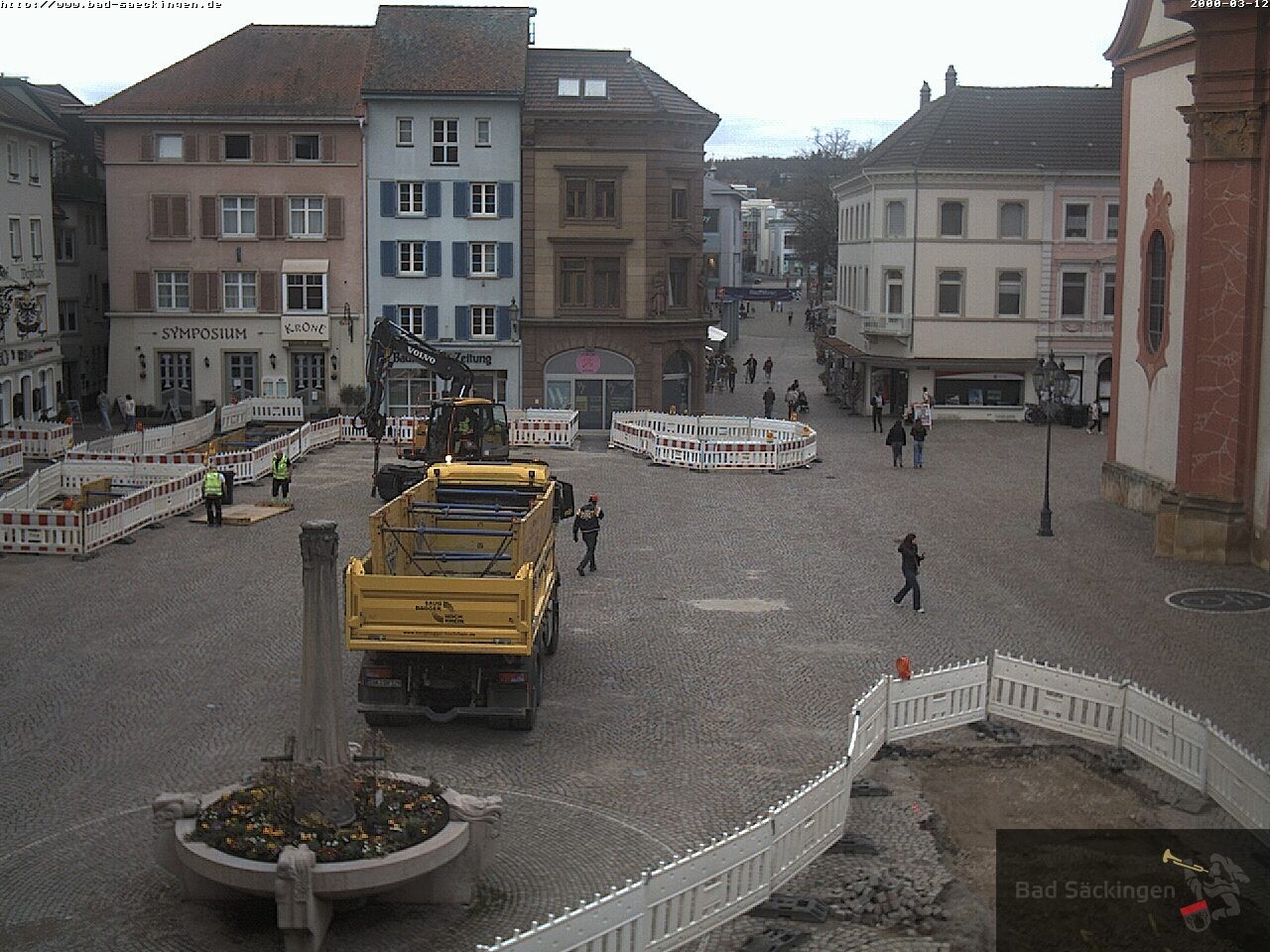 Archived image Webcam Bad Säckingen, Black Forest