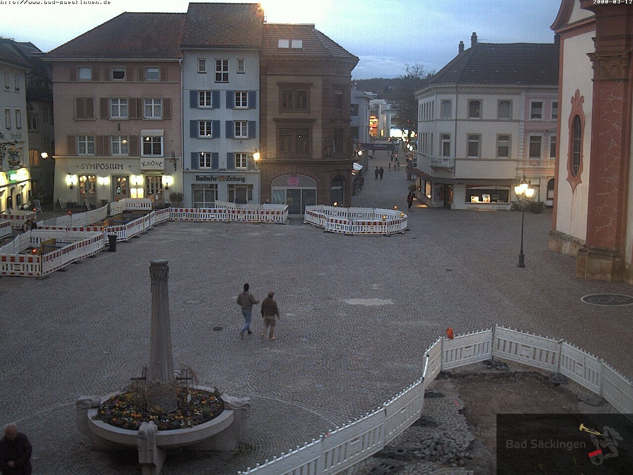 Archived image Webcam Bad Säckingen, Black Forest