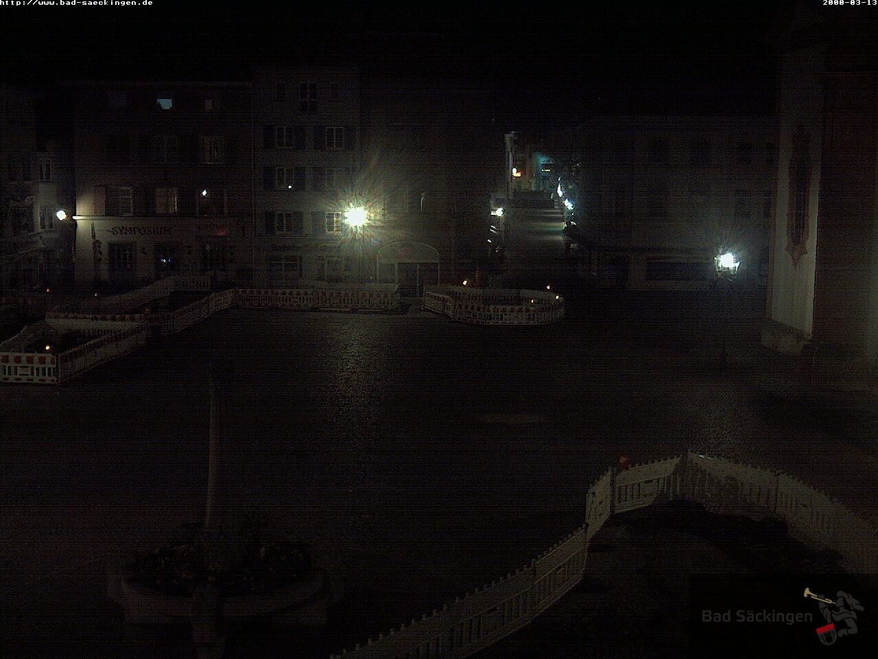 Archived image Webcam Bad Säckingen, Black Forest